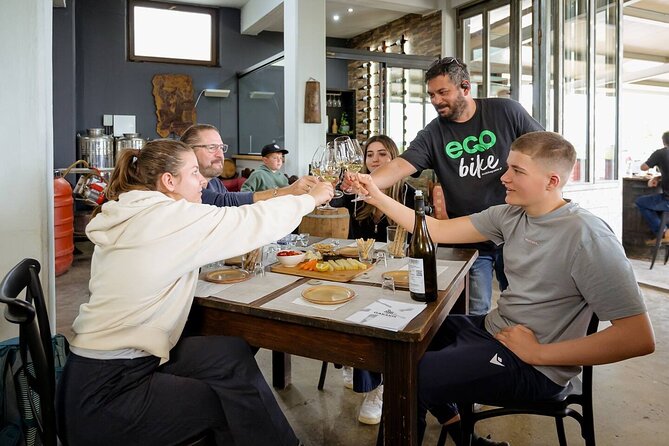 Full Day - Ecobike - Discover old villages & Wine tasting - The Food Pairing: Local Cheeses and Cured Meats