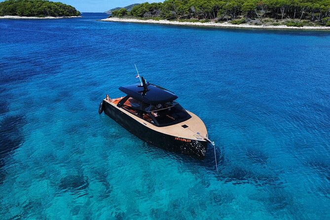 Full Day Escape with Colnago 35 Sightseeing Tour in Split - Explore Split’s Premier Speedboat Tour at $1,318.83 for Up to 12 People