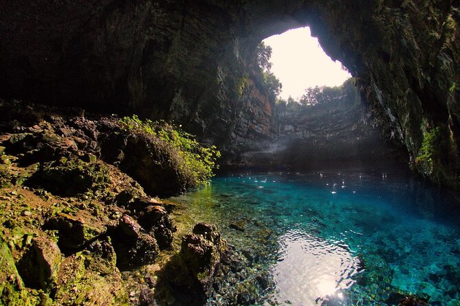 Full-Day Fiskardo Island Guided Tour [From Kefalonia] - Melissani Cave: A Mystical Lake and Caving Experience