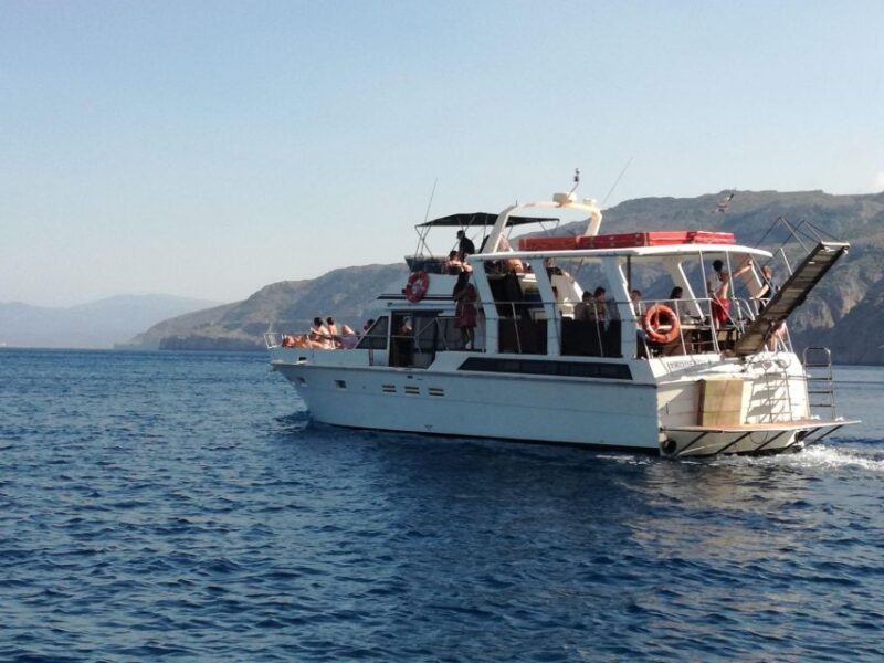 FULL DAY GROUP TOUR KOUTSOMITI KOUNOUPA & RED ROCK WITH MEAL - The Rugged Coastline of Koutsomiti Beach