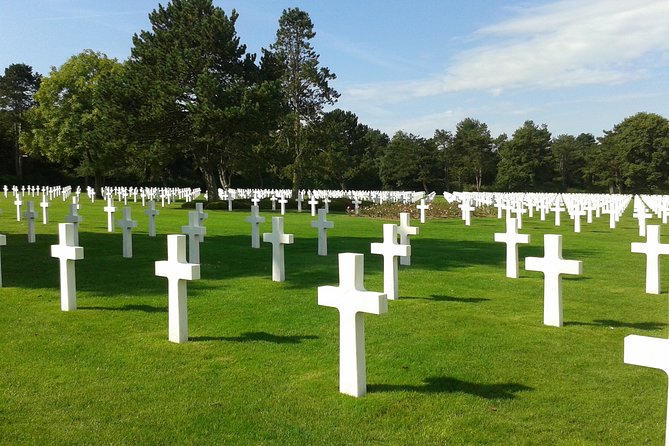 Full Day Guided Tour Normandy D Day American Sector - American Cemetery at Colleville-sur-Mer