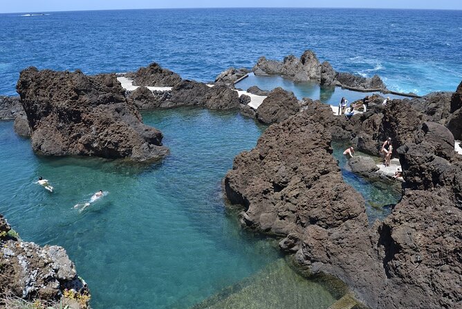 Full Day Jeep Safari Tour to Porto Moniz and Cabo Girão - Rugged Coastlines and Dramatic Rock Formations at Ribeira da Janela