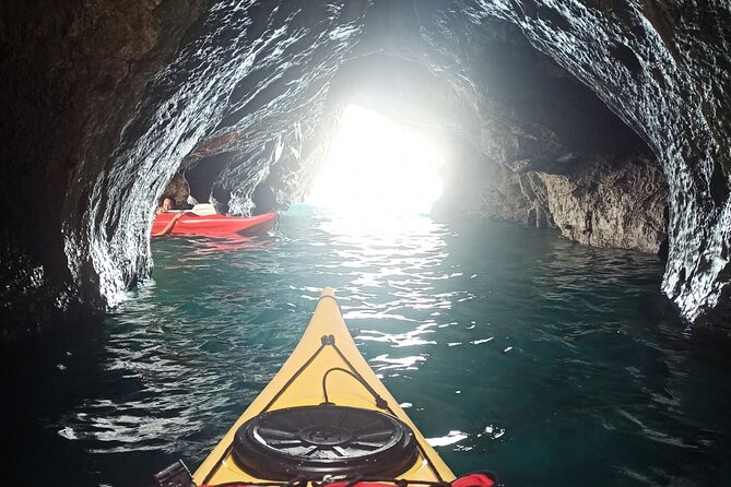 Full Day Kayak Adventure to Palinuro and Blue Grotto - Key Points