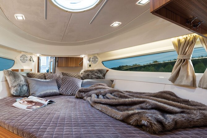 Full Day Luxury Cruise on a FIM 340 - The Spacious Features of the FIM 340 Boat