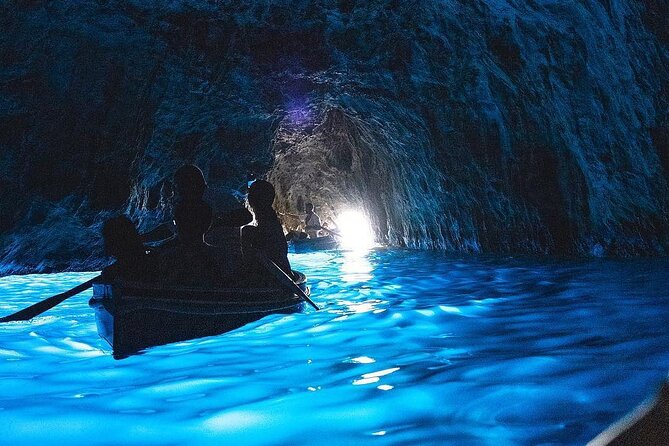 Full day on a private boat to discover Capri - Visiting the Blue Grotto (Extra Cost)