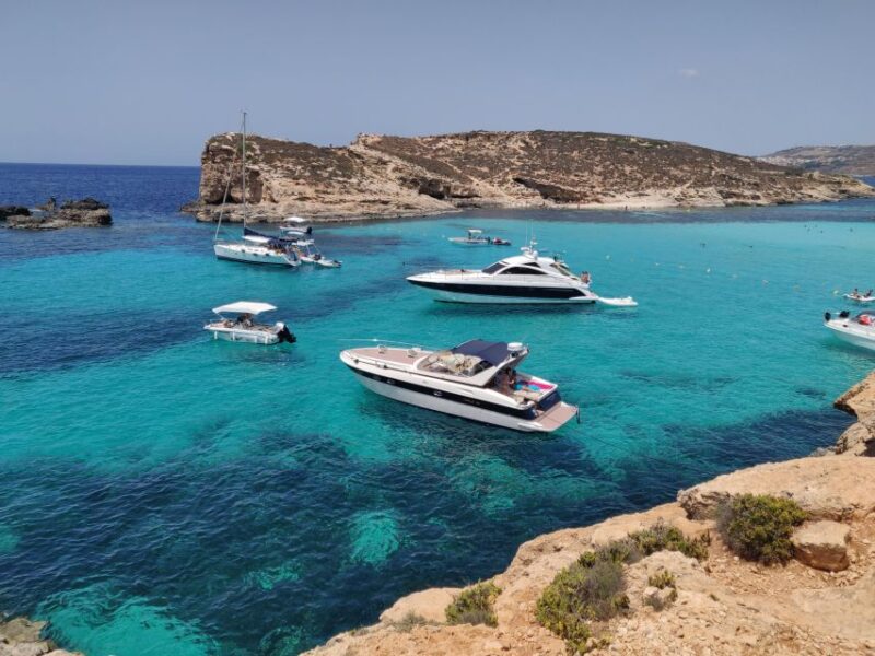 Full Day Private Boat Charter in Malta & Comino - Unique Stops Only Accessible by Boat