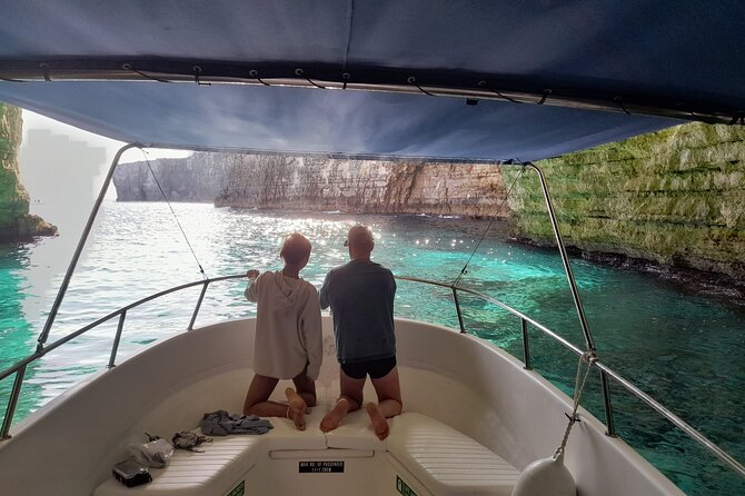 Full Day Private Boat Charters Malta: Blue Lagoon, Comino & Gozo - San Niklaw Bay: An Exclusive Hidden Paradise