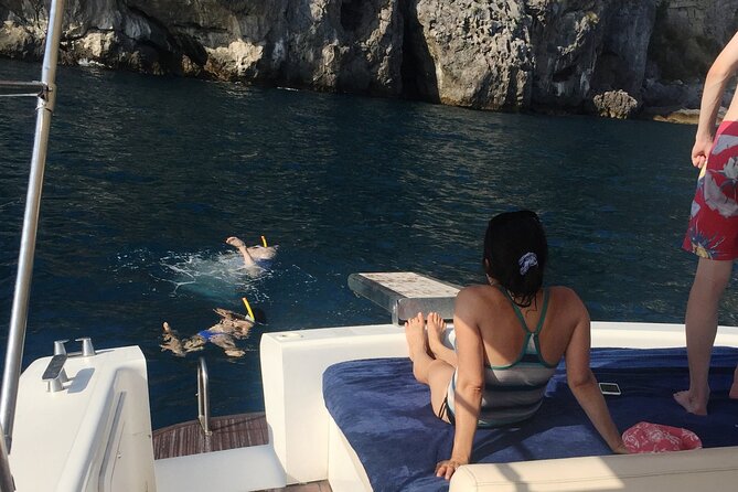 Full Day Private Boat Tour of Capri - Visiting Marina della Lobra and Cala di Mitigliano