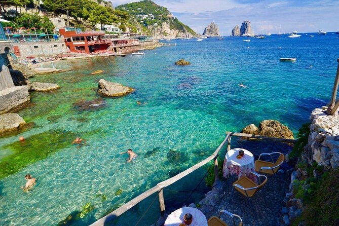 Full Day Private Boat Tour of Capri from Sorrento - Lunch and Leisure at Marina Piccola