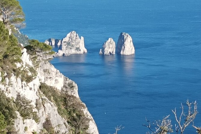 Full-Day Private Capri, Anacapri and Blue Grotto Tour from Naples - Villa San Michele and the vibrant Piazzetta di Capri