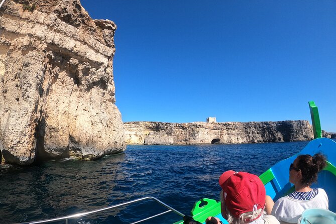 Full Day Private charter to Crystal & Blue Lagoon, Caves & Gozo - San Niklaw Bay: Peaceful Beach Experience