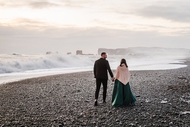 Full Day Private Iceland Elopement Photographer - Iconic and Scenic Locations on Your Elopement Day