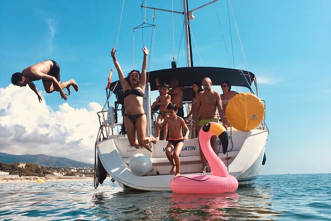 Full day private sailing trip in Barcelona -snorkel, swim and sun - Experience the Ultimate Private Sailing Adventure in Barcelona