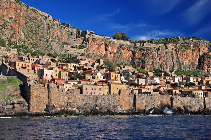 Full Day Private Tour to Monemvasia Medieval Fortress Town and Sparta - Passing the Leonidas Monument and Spartan Stadium