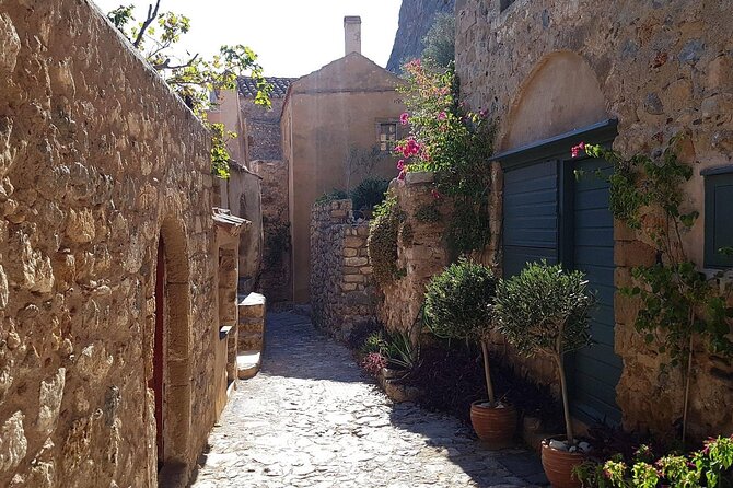 Full Day Private Tour to Monemvasia Medieval Fortress Town and Sparta - Exploring the Olive and Greek Olive Oil Museum in Sparta