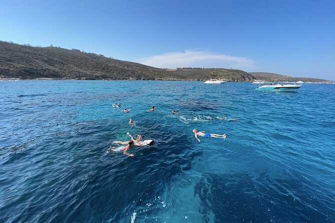 Full Day Private Yacht Charter on our Pershing 40 in Saint Tropez - Exploring Secluded Cap Taillat and the Blue Lagoon