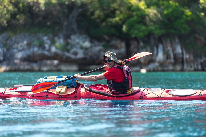 Full-Day Sea Kayaking Tour in Lefkada - Snorkeling and Swimming in Ionian Blue Waters