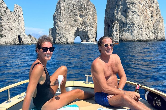 Full-Day Semi-Private Capri Boat and City Tour from Sorrento - The Majestic Faraglioni and Casa Malaparte