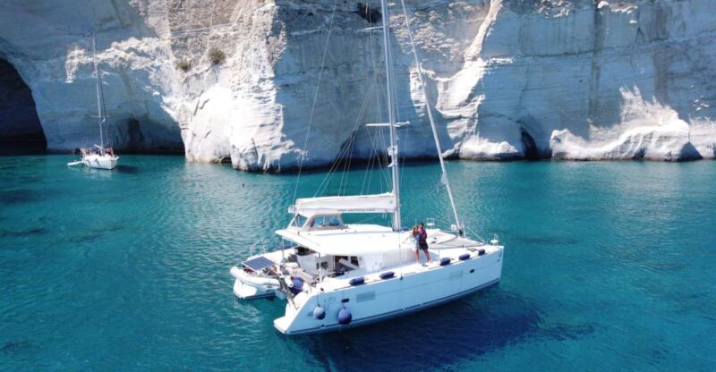 Full Day Small-Group Cruise in Milos & Poliegos with Lunch - Set out on a Scenic Sail from Adamas Port to Milos Highlights