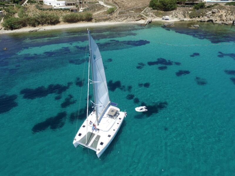 Full Day Small-Group Cruise in Milos & Poliegos with Lunch - Enjoy a Gourmet BBQ Lunch on Board at Gerakas Beach