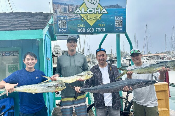 Full Day Sport Fishing Charter Honolulu - Exciting Full-Day Sport Fishing on Oahu with Aloha Charters