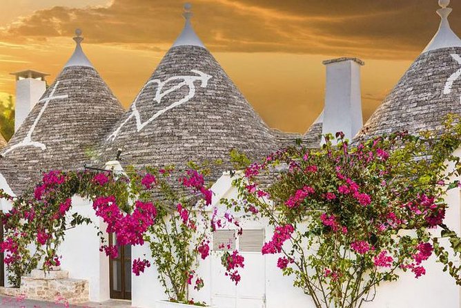 Full-day tour Alberobello & Locorotondo & Polignano a Mare & Bari - Key Points