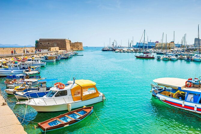 Full-Day Tour Knossos and Heraklion From Chania - Key Points