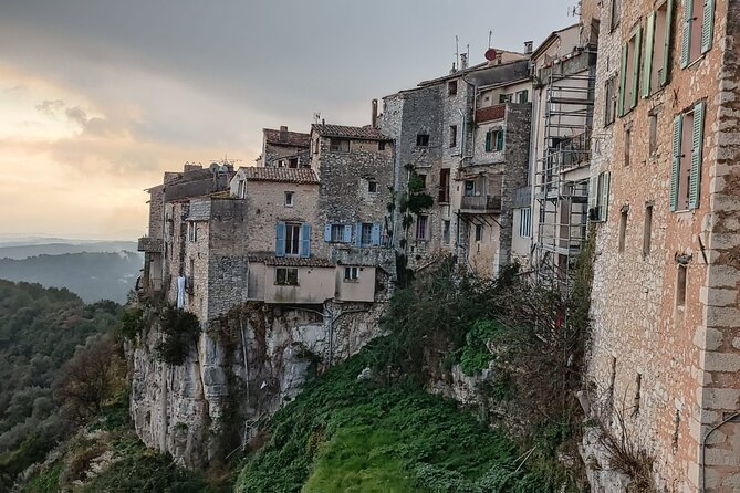 Full day tour Medieval Villages Grasse Gourdon Tourettes St Paul - Walking Through Tourettes-sur-Loup’s Violet-Laden Streets