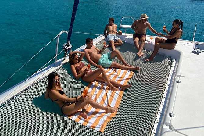 Full-Day Tour of Milos and Poliegos Small Group Catam With Lunch - Onboard Food, Drinks, and Equipment