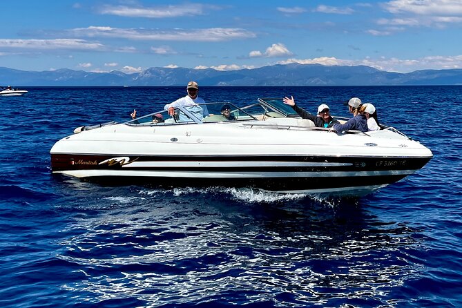 Full day tour on Lake Tahoe in the White Lightning up to 8 guests - Key Points