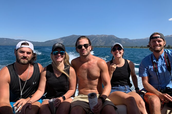 Full day tour on Lake Tahoe in the White Lightning up to 8 guests - Snorkeling and Water Fun
