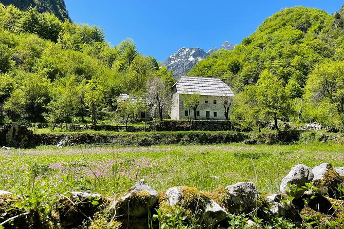 Full Day Tour to Albanian Alps Theth, Grunas Waterfall, Blue Eye - Visiting the Nderlysaj Natural Baths for Refreshing Swims