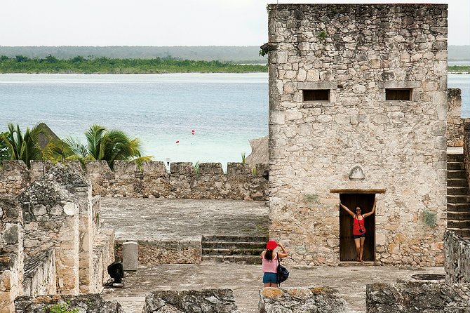 Full day tour to BACALAR, Beach Club, Kayak and an amazing Cenote - Lunch and the Bacalar Letters Photo Stop