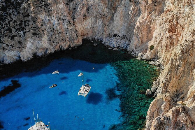 Full Day Tour to Kleftiko, Firlingos and Poliegos Catamaran - Starting Point and Tour Duration