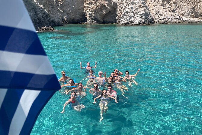 Full Day Tour to Kleftiko, Firlingos and Poliegos Catamaran - Kleftiko: The Pirate Bay and Sea Caves