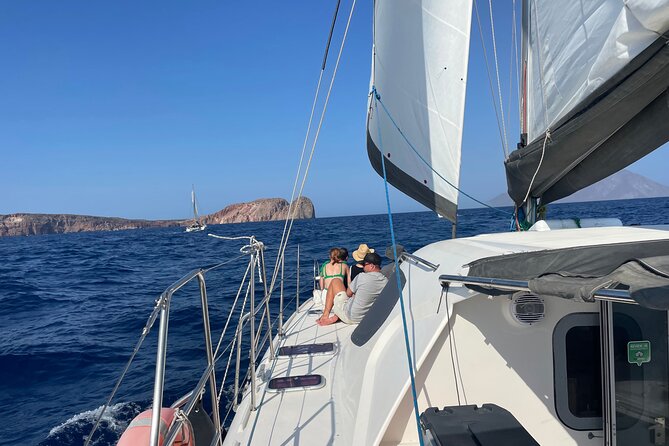 Full Day Tour to Kleftiko, Firlingos and Poliegos Catamaran - Polyaigos: The Largest Uninhabited Cyclades Island