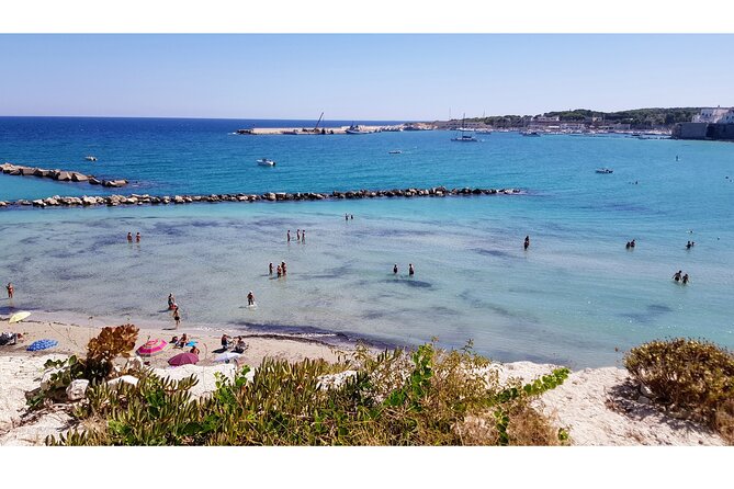 Full Day Tour to Otranto coast most beautiful Beaches from Lecce - Le Due Sorelle Beach and Its Iconic Rocks