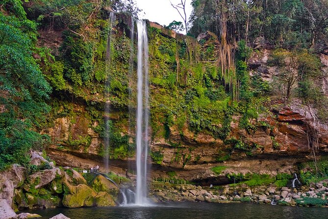 Full Day Tour to Palenque Archaeological Zone with Waterfalls - Misol-Ha Waterfall: Towering Cascade and Swimming Spot