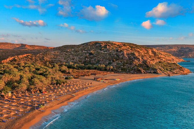 Full-Day Tour to Vai Palm Beach, Toplou Monastery, and Sitia Town - Starting the Day: Pickup and Departure in Heraklion
