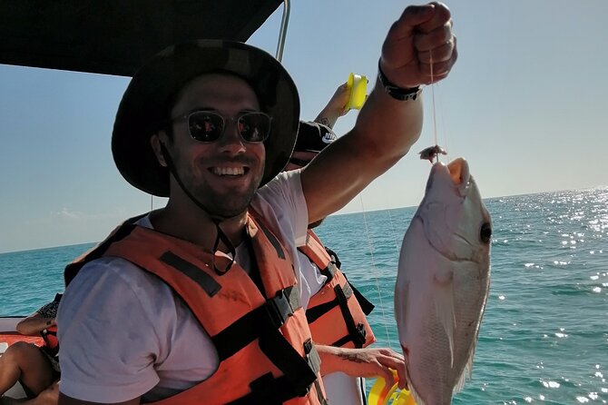 Full Day Tour with Fishing and Snorkeling from Holbox - The Beach and Ceviche Experience at Cabo Catoche