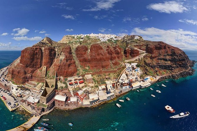Full-Day Trip to Santorini island by Boat from Rethymno with Transfer your Hotel - Guided Tour of Santorini’s Iconic Villages: Oia and Fira