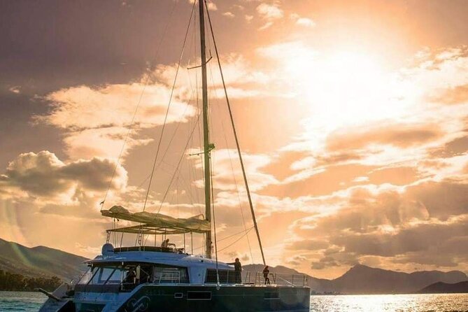 Full Day Yacht Tour in Catamaran Naxos Greece - Discover the Full Day Yacht Tour in Naxos: A Sailing Adventure with Stunning Views and Delicious Food