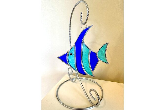 Fun and Creative Stained Glass Class and Workshop - Discovering the Kailua Kona Studio Space