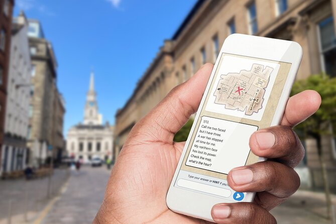 Fun and Flexible Treasure Hunt Around Glasgow with Cryptic Clues - Starting Point at Accounts29 Royal Exchange Square