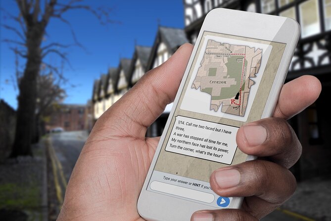 Fun, Flexible Treasure Hunt Around Chester with Cryptic Clues & Hidden Gems - Key Points