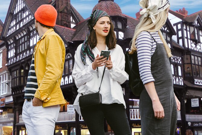 Fun, Flexible Treasure Hunt Around Chester with Cryptic Clues & Hidden Gems - Using Your Phone for a Seamless Treasure Hunt