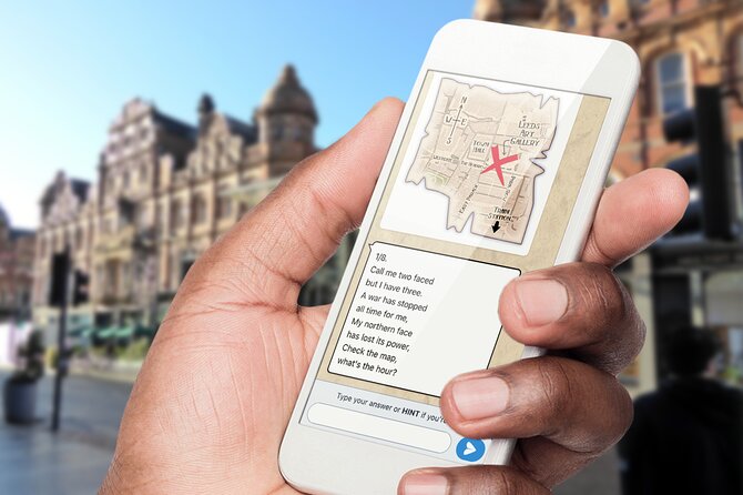 Fun, Flexible Treasure Hunt Around Leeds with Cryptic Clues & Hidden Gems - Starting Point at Leeds Art Gallery