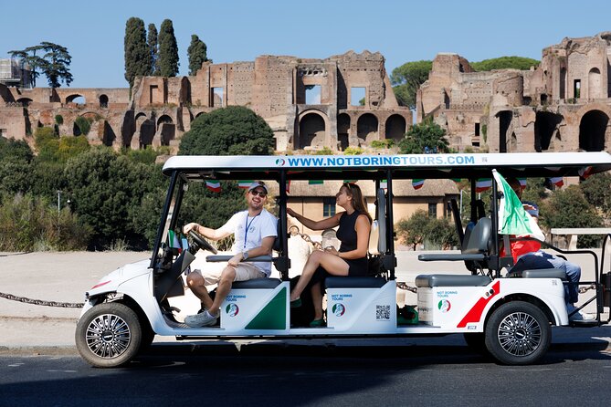 Fun Golf Cart Tour with Music and Gelato in Rome - Meeting Point and Tour Logistics