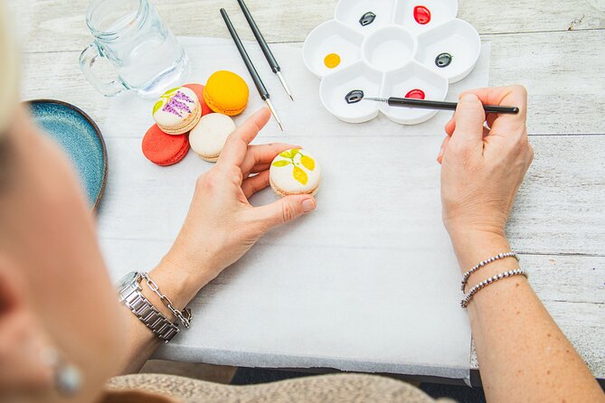 Fun Macaron Decorating Class With a Local Chef in Atlanta - How Chef Amal Guides the Decorating Process