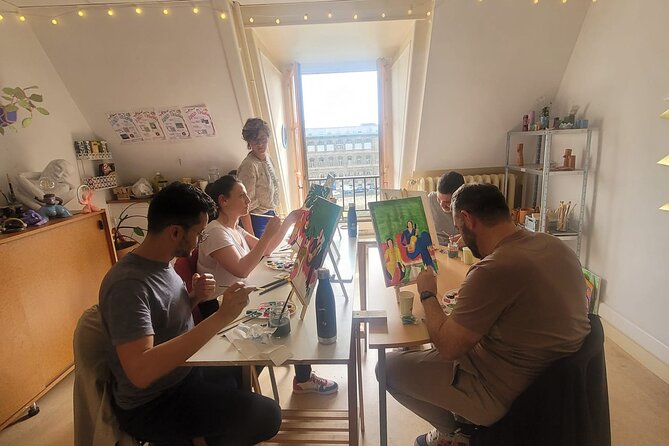 Fun Painting Class in a Professional Art Studio with a View - Key Points